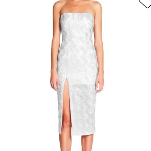 NWT Manning Cartell Metallic Midi Dress - Picture 1 of 6